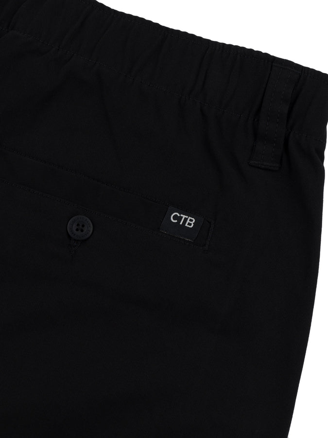 Chain To Bank Cut Clean Chino Pants Fall 2027 | BLACK