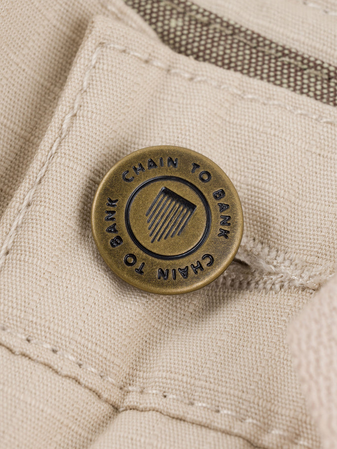 Chain To Bank Run & Gun RS Pants Fall 2027 | TAN