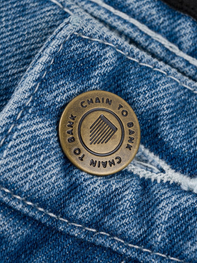 Chain To Bank Put In The Work Jeans Fall 2026 | LIGHT STONE WASH