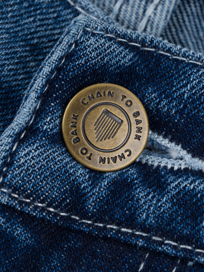 Chain To Bank Put In The Work Jeans Fall 2026 | BLUE STONE WASH
