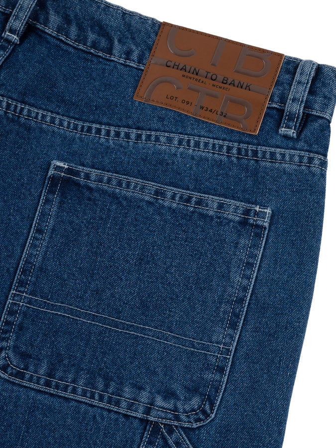 Chain To Bank Put In The Work Jeans Fall 2026 | BLUE STONE WASH