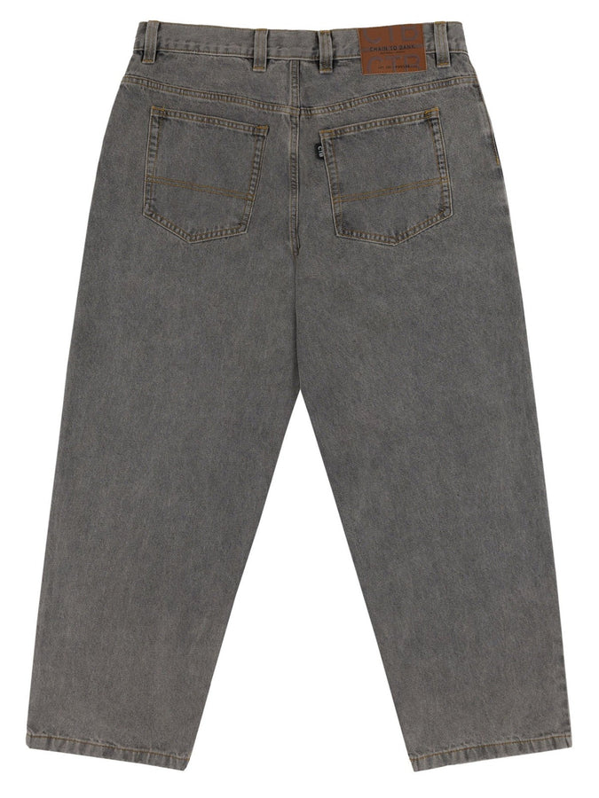 Chain To Bank Billions Baggy Fit Jeans Fall 2027 | FADED GREY DENIM