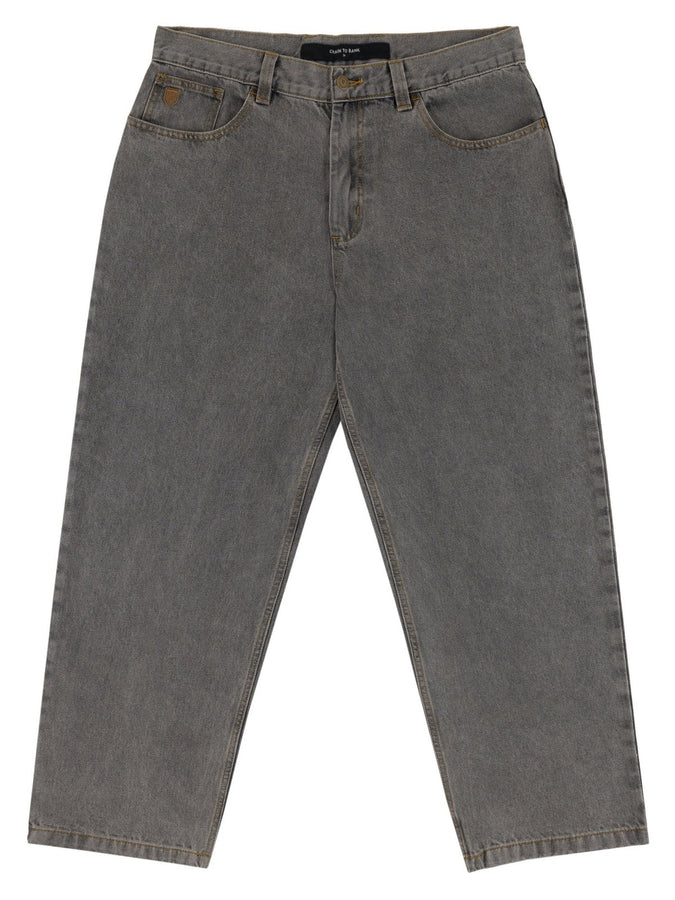 Chain To Bank Billions Baggy Fit Jeans Fall 2027 | FADED GREY DENIM