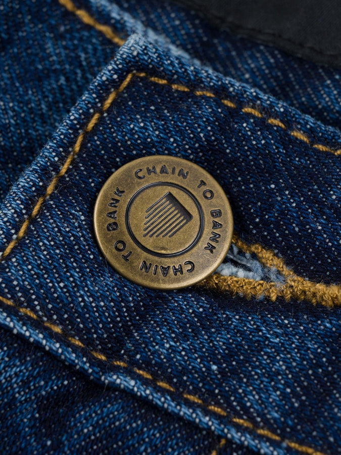 Chain To Bank Billions Baggy Fit Jeans Fall 2027 | MEDIUM INDIGO WASH
