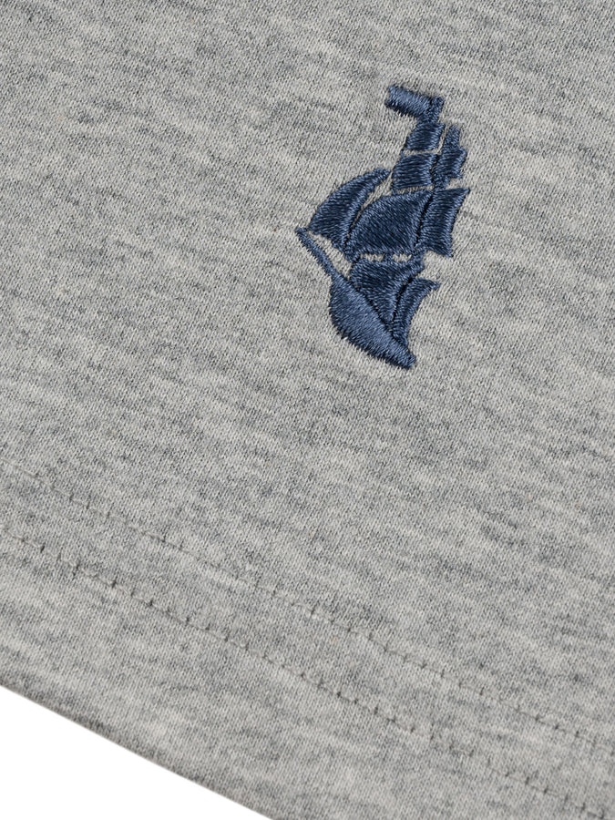 Chain To Bank Classic Staple Pocket T-Shirt Fall 2027 | HEATHER GREY