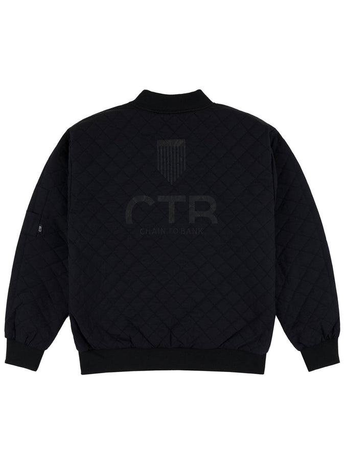 Chain To Bank Bombs Away Reversible Jacket Fall 2026 | BLACK
