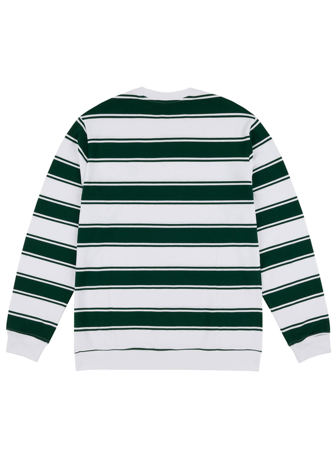 Chain To Bank Strife Stripe Long Sleeve T-Shirt Fall 2027 | GREEN
