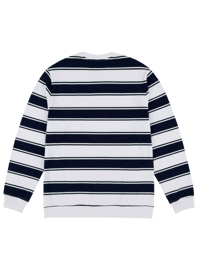 Chain To Bank Strife Stripe Long Sleeve T-Shirt Fall 2027 | NAVY