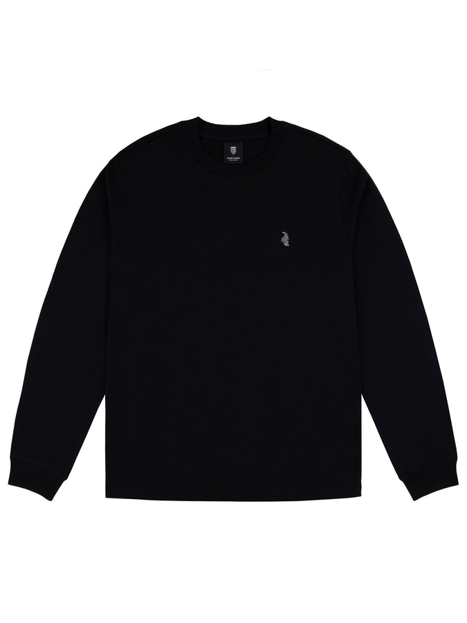 Chain To Bank Classic Staple Long Sleeve T-Shirt Fall 2027 | BLACK