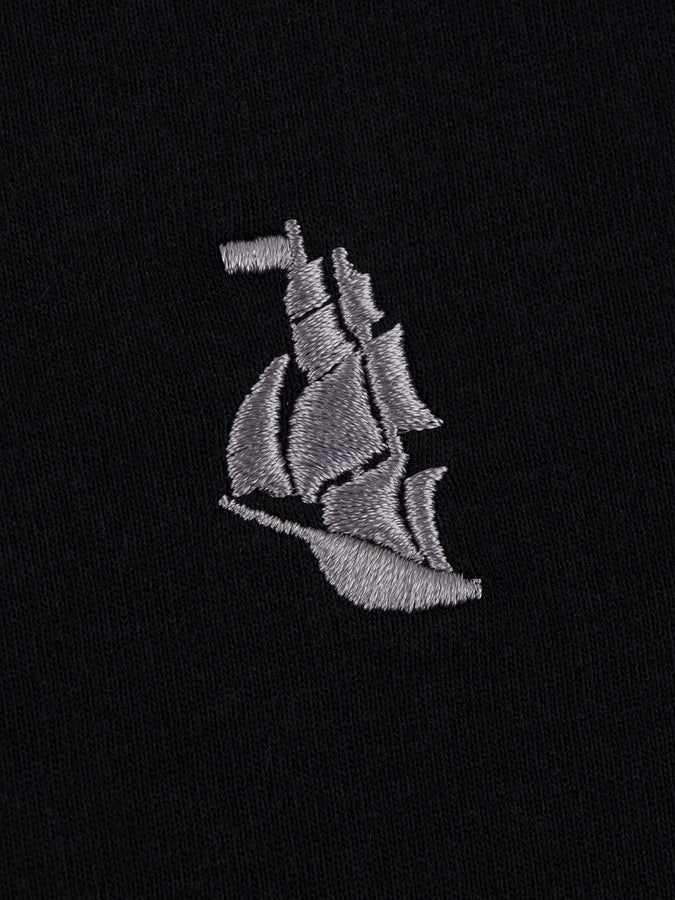 Chain To Bank Classic Staple Long Sleeve T-Shirt Fall 2027 | BLACK