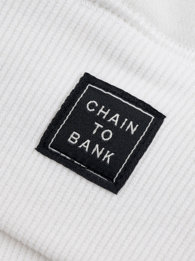 Chain To Bank Benz Of Fire Hoodie Fall 2026 | WHITE