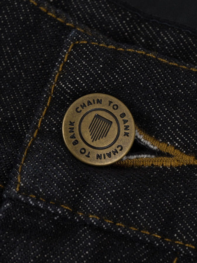 Chain To Bank Billions Baggy Fit Jeans Fall 2027 | MEDIUM BLACK WASH