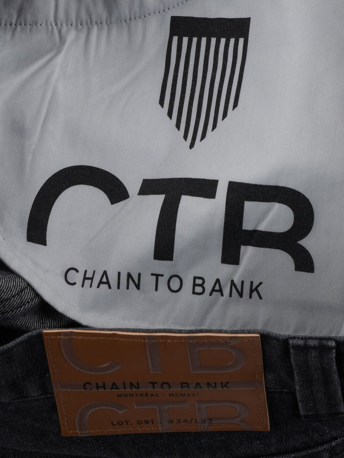 CTB Millions Roomy Fit Ripped Distressed Jeans Fall 2027 | RIPPED DISTRESSED BLACK WASH