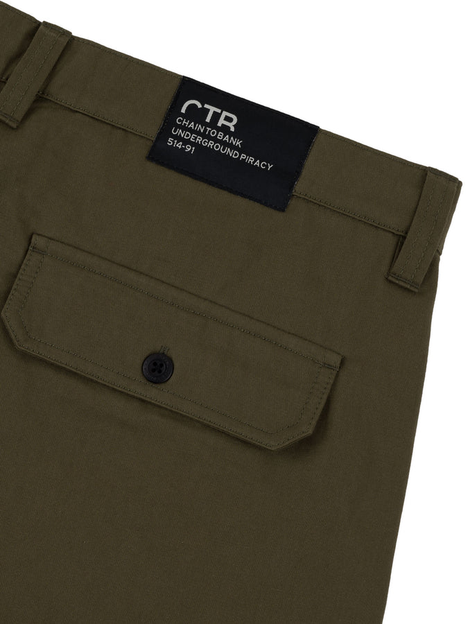 Chain To Bank Run & Gun Twill Shorts Fall 2027 | ARMY