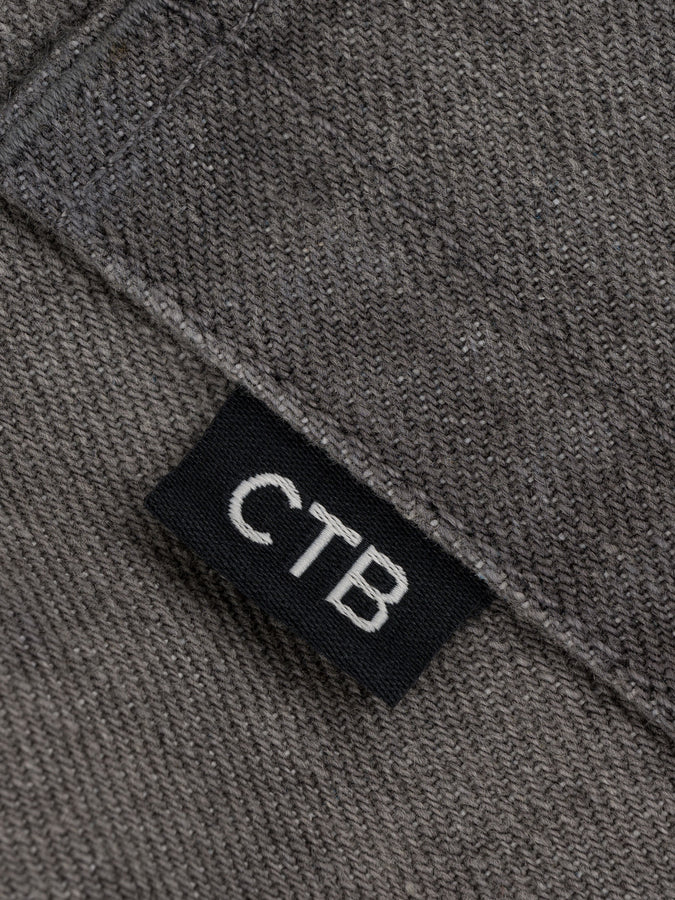 Chain To Bank Millions Baggy Fit Shorts Fall 2027 | FADED GREY DENIM