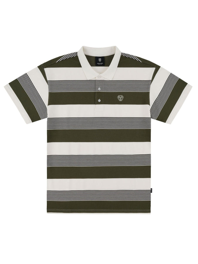 Chain To Bank Living Large Stripes Polo Fall 2027 | ARMY STRIPES