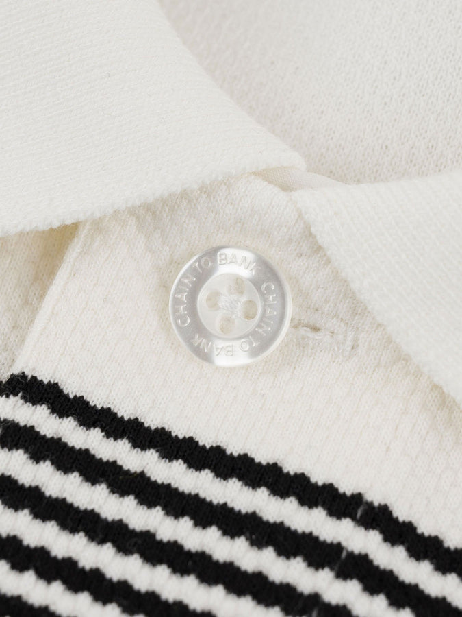 Chain To Bank Living Large Stripes Polo Fall 2027 | ARMY STRIPES