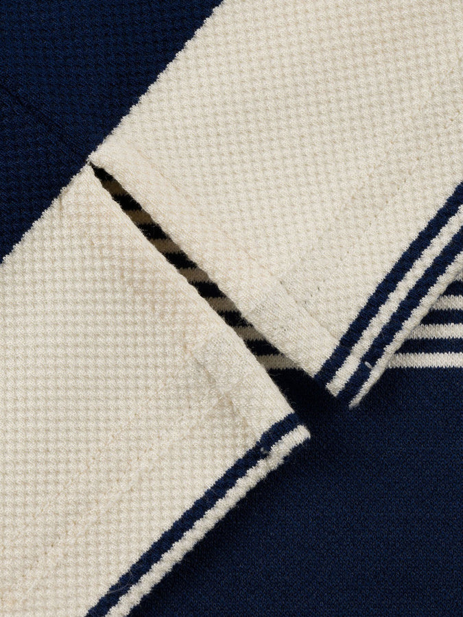 Chain To Bank Living Large Stripes Polo Fall 2027 | NAVY STRIPES