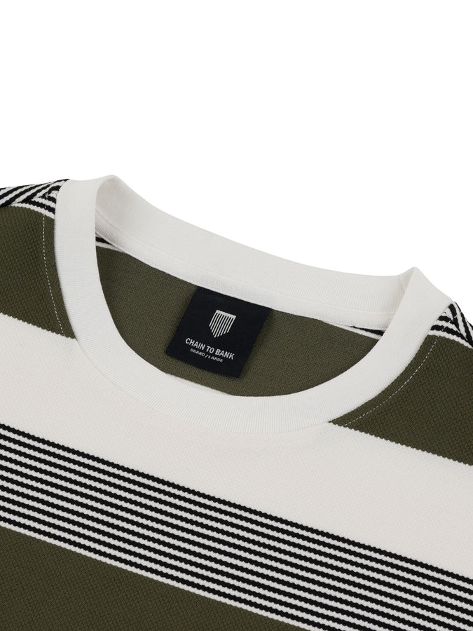CTB Living Large Stripes Long Sleeve T-Shirt Fall 2027 | ARMY STRIPES