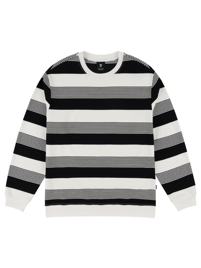 CTB Living Large Stripes Long Sleeve T-Shirt Fall 2027 | BLACK STRIPES