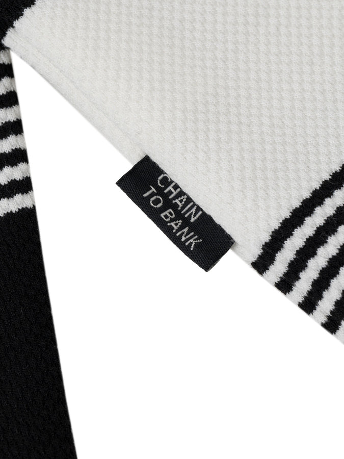 CTB Living Large Stripes Long Sleeve T-Shirt Fall 2027 | BLACK STRIPES