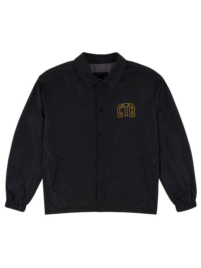 Chain To Bank Coach Dunlop Nylon Jacket Fall 2026 | BLACK