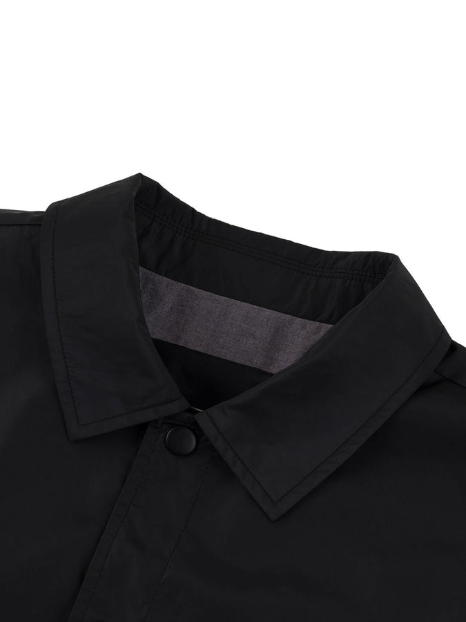 Chain To Bank Coach Dunlop Nylon Jacket Fall 2026 | BLACK
