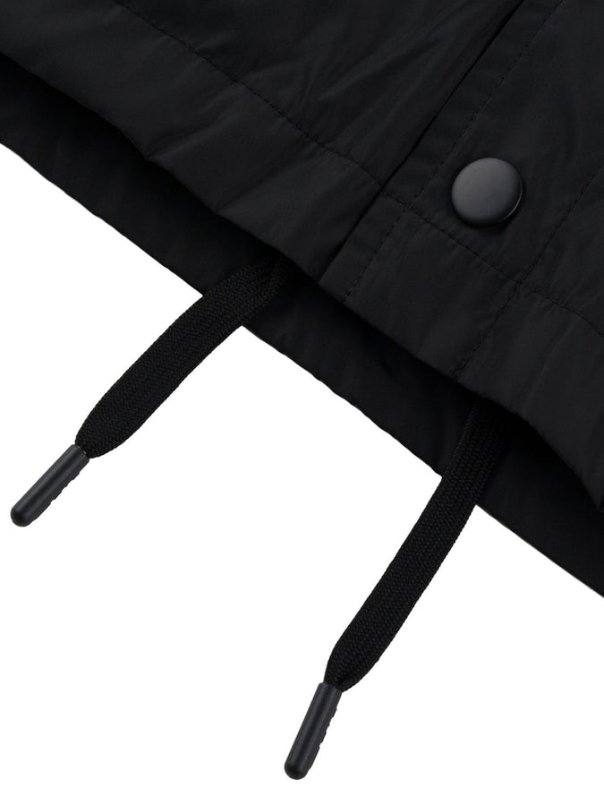 Chain To Bank Coach Dunlop Nylon Jacket Fall 2026 | BLACK