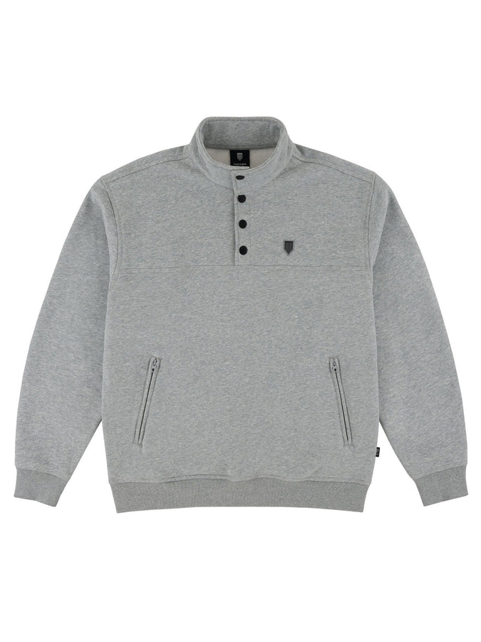 Chain To Bank Most Valuable Mock Neck Sweater Fall 2027 | HEATHER GREY
