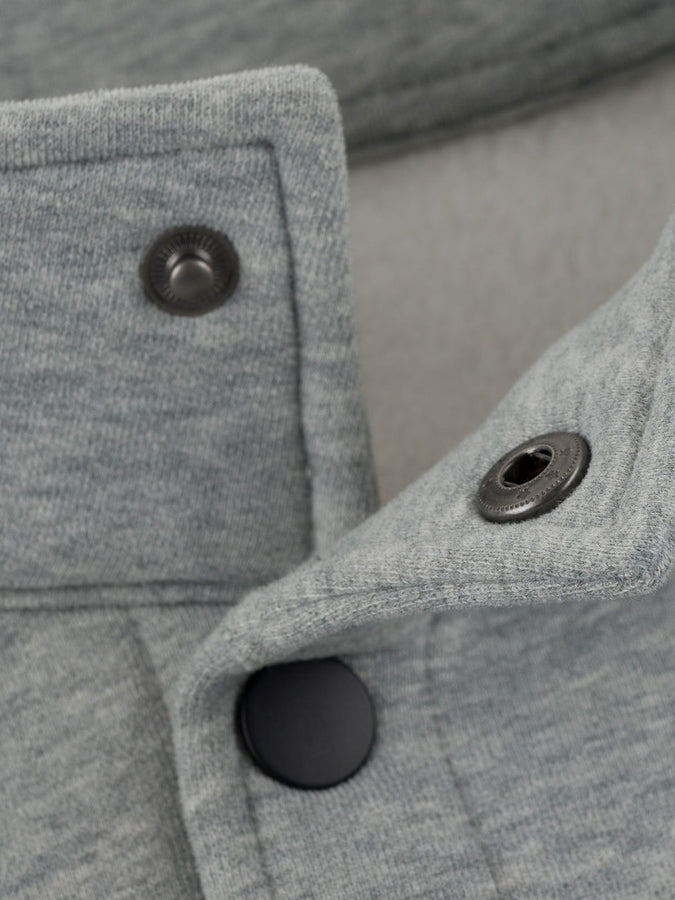 Chain To Bank Most Valuable Mock Neck Sweater Fall 2027 | HEATHER GREY