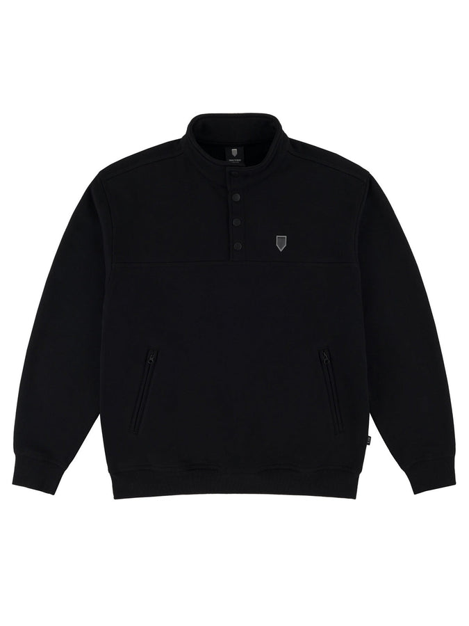 Chain To Bank Most Valuable Mock Neck Sweater Fall 2027 | BLACK