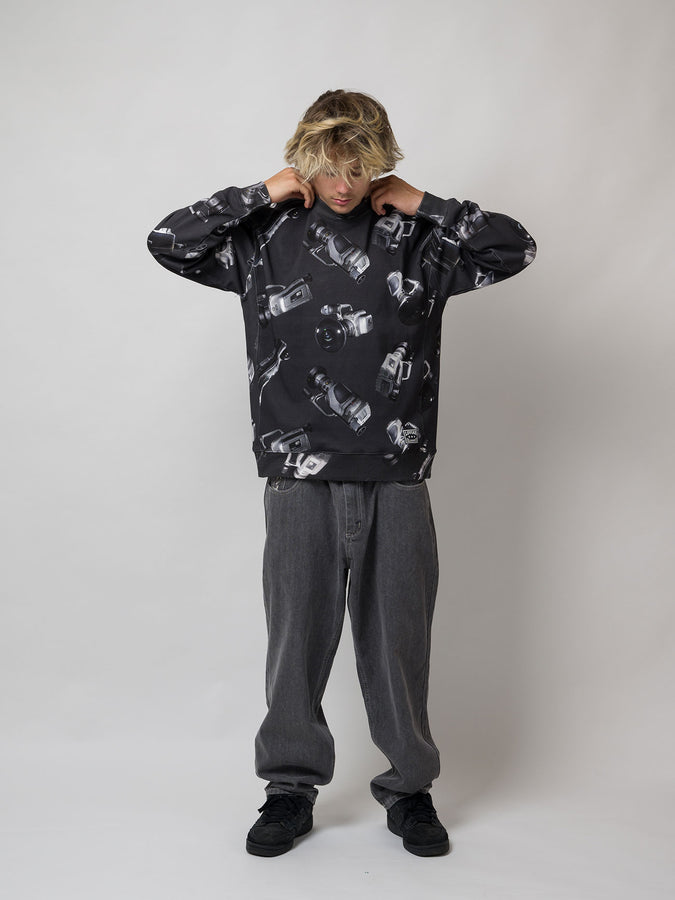 Loviah LX1000 Crewneck Sweatshirt Fall 2026 | BLACK