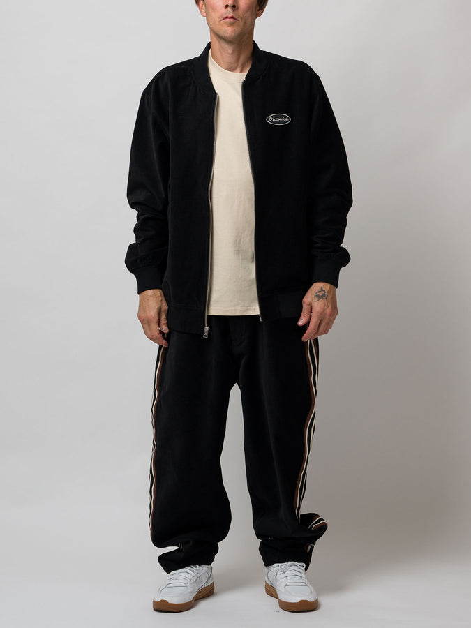 Loviah 3 Star Bomber Corduroy Jacket Fall 2026 | BLACK