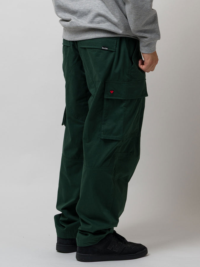 Loviah Paratrooper V2 Cotton Cargo Pants Fall 2026 | GREEN