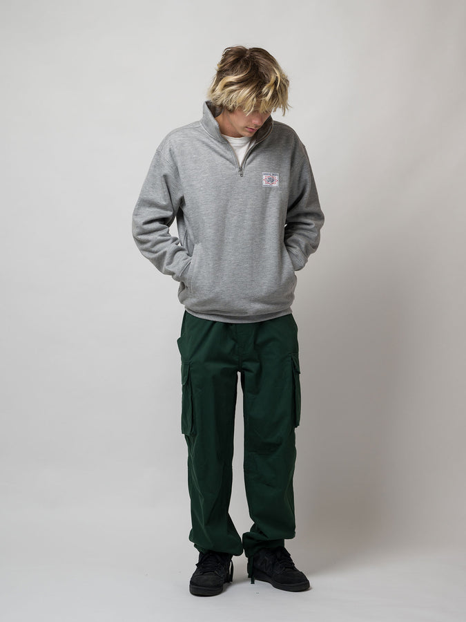 Loviah On The Block 1/4 Zip Sweatshirt Fall 2026 | HEATHER GREY