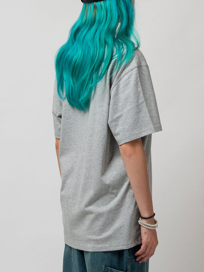 Loviah Flipping The Bird T-Shirt Fall 2026 | HEATHER GREY