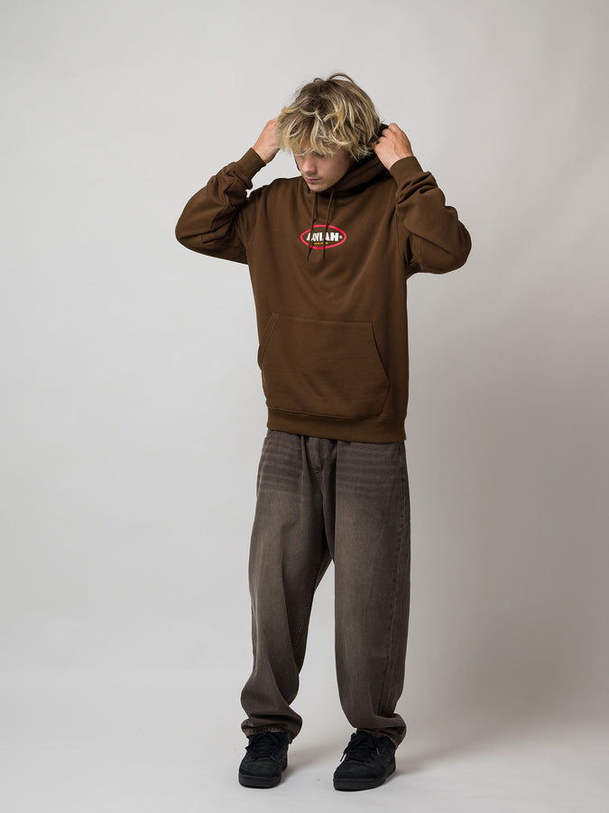 Loviah 1990 Baggy 5 Pocket Jeans Fall 2026 | BROWN ENZYME WASH