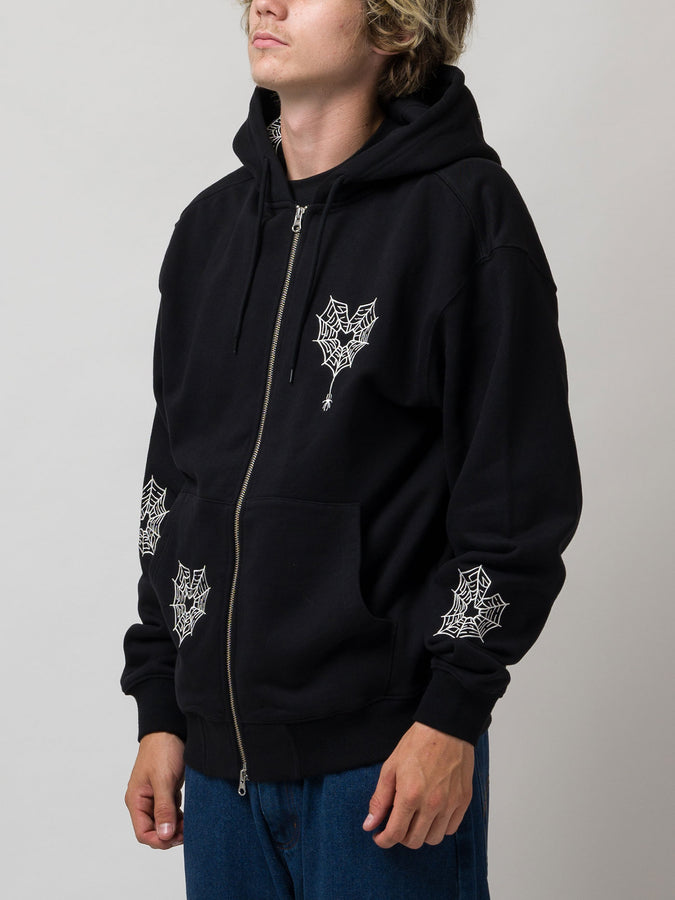 Loviah Spiderman Zip Hoodie Fall 2026 | BLACK