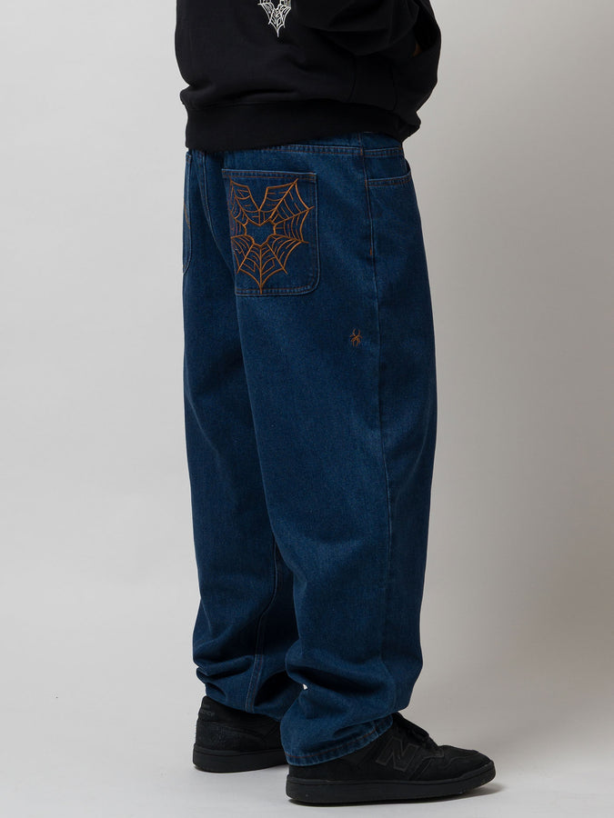 Loviah 1990 Baggy Spiderman 5 Pocket Jeans Fall 2026 | INDIGO