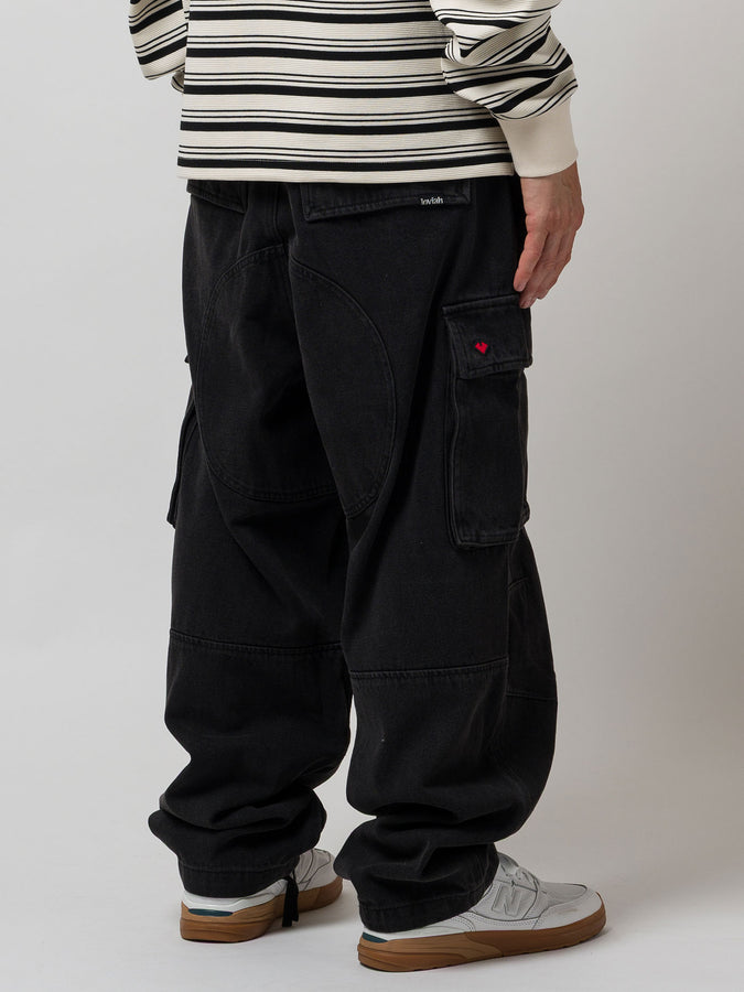 Loviah Heavy Duty Cargo Jeans Fall 2026 | BLACK DENIM