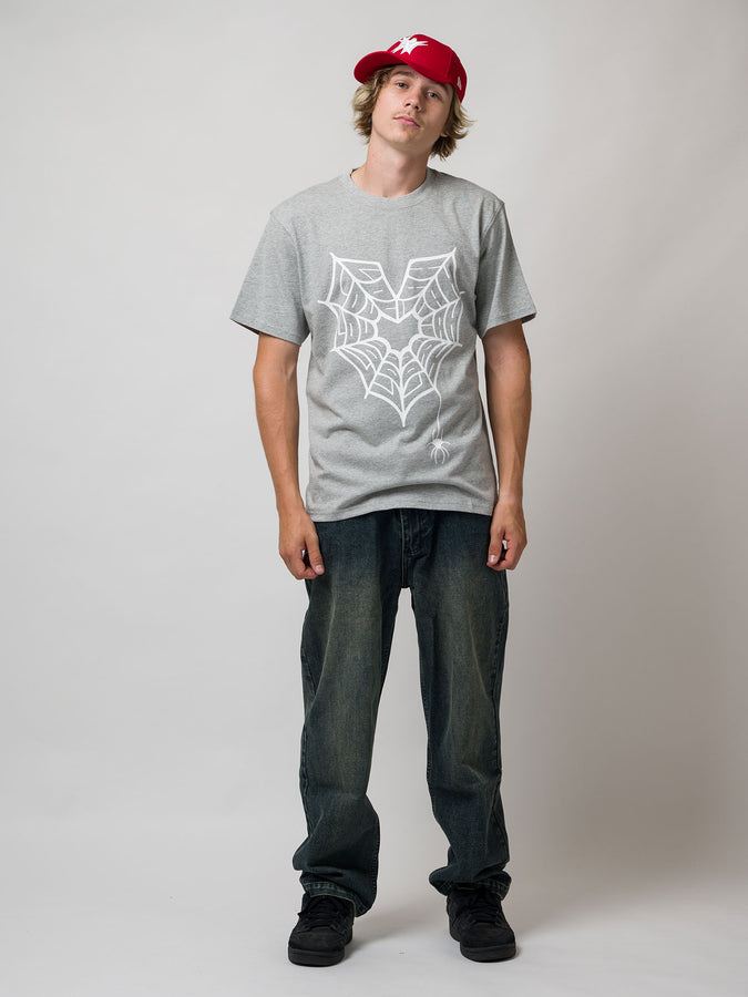 Loviah Spiderman T-Shirt Fall 2026 | HEATHER GREY