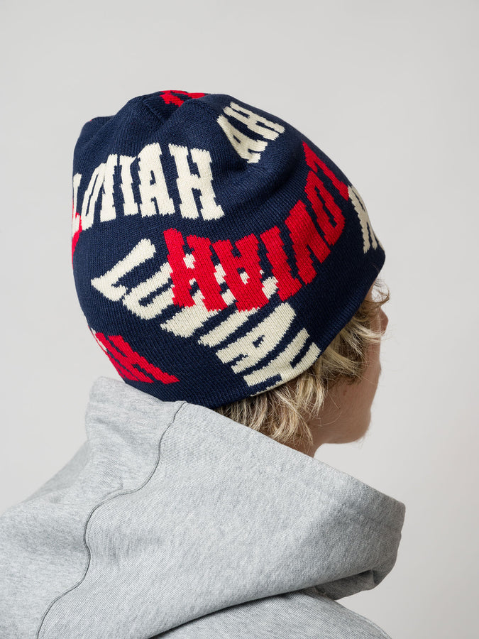 Loviah Arches Beanie | NAVY