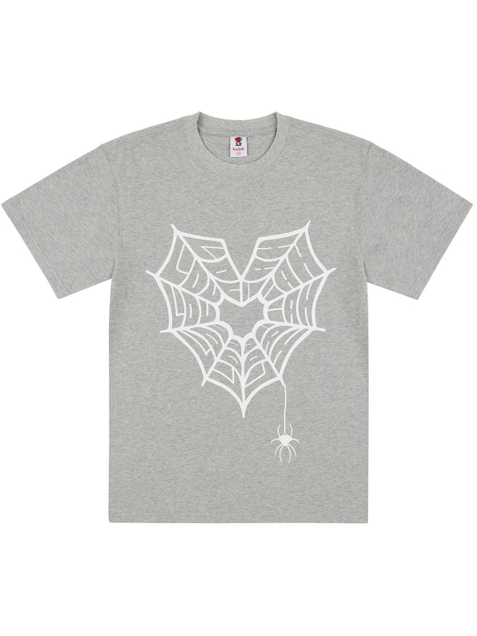 Loviah Spiderman T-Shirt Fall 2026 | HEATHER GREY