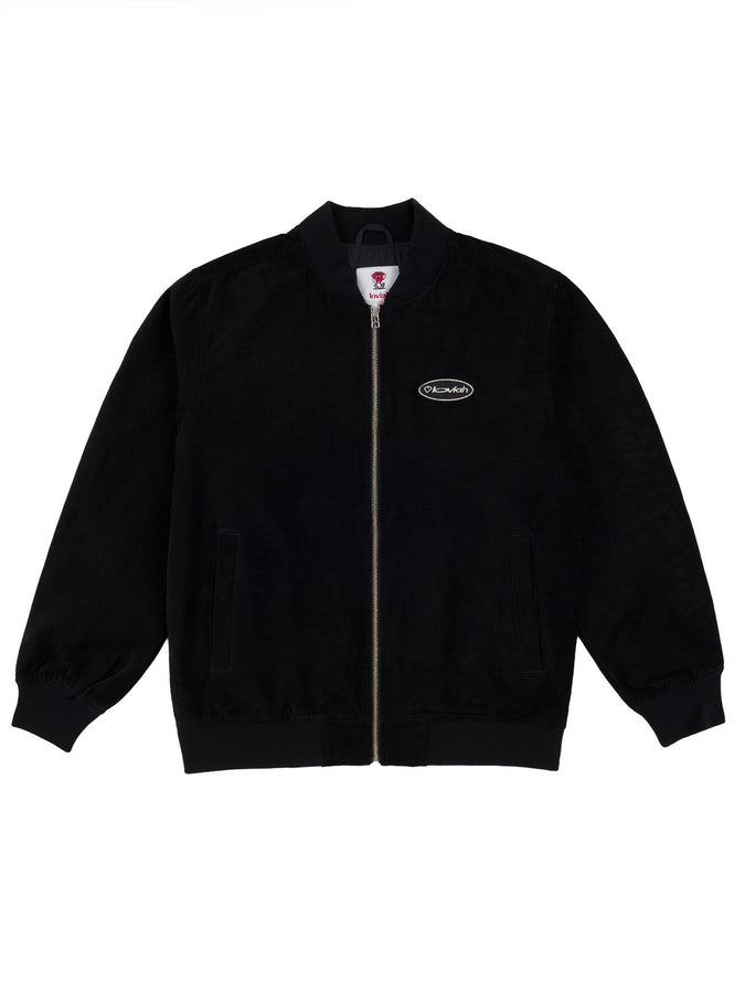 Loviah 3 Star Bomber Corduroy Jacket Fall 2026 | BLACK
