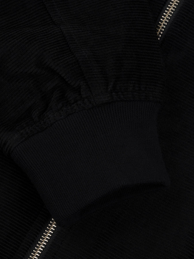 Loviah 3 Star Bomber Corduroy Jacket Fall 2026 | BLACK