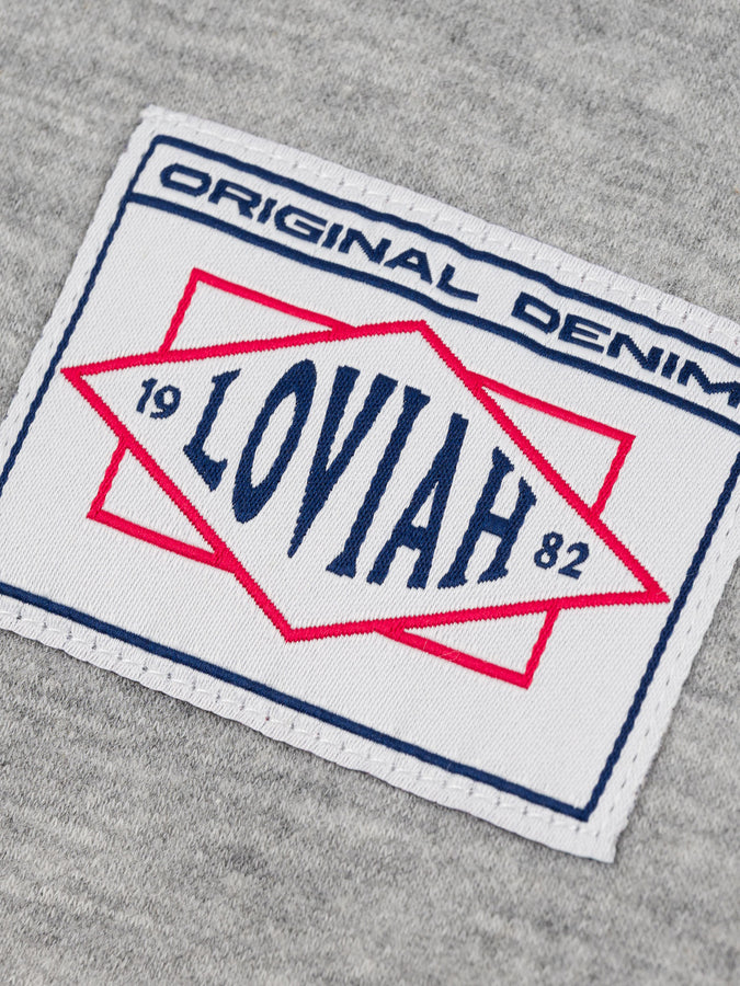 Loviah On The Block 1/4 Zip Sweatshirt Fall 2026 | HEATHER GREY