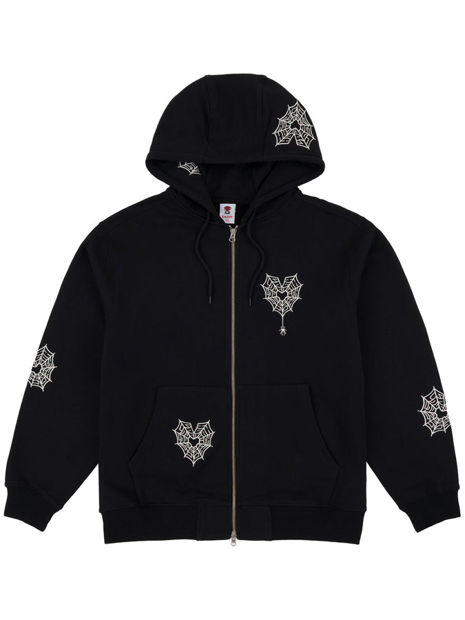 Loviah Spiderman Zip Hoodie Fall 2026 | BLACK
