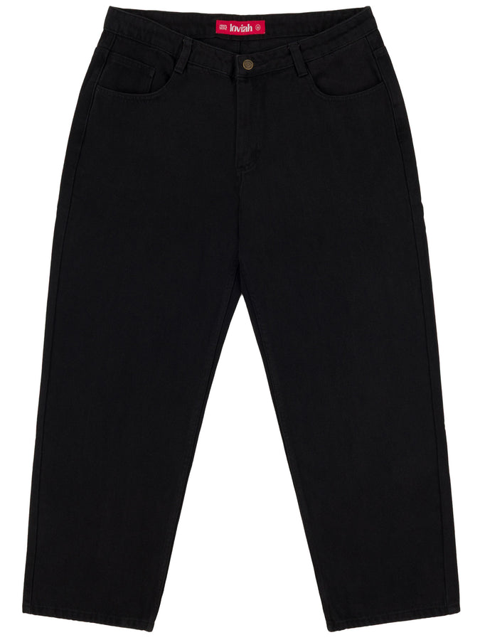 Loviah 1990 Baggy Spiderman 5 Pocket Jeans Fall 2026 | BLACK WASH DENIM