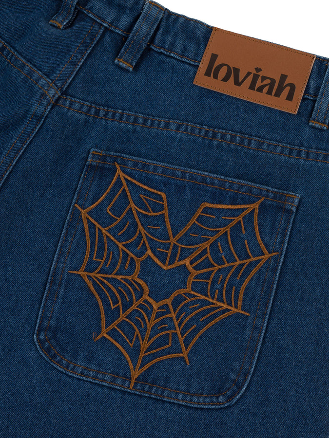 Loviah 1990 Baggy Spiderman 5 Pocket Jeans Fall 2026 | INDIGO