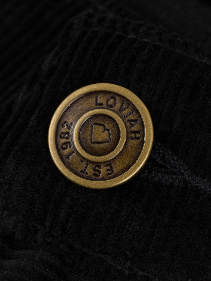 Loviah Lovit Corduroy Pants Fall 2026 | BLACK